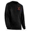 Cotton Long Sleeve | Black | Racks & Stripes