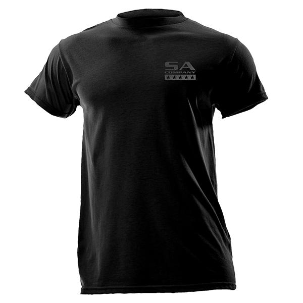 Cotton Short Sleeve|Fins & Stripes | Blackout