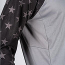 Performance Long Sleeve W/ Mesh | Grey | Blackout American Flag Game On