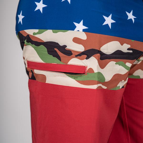 Board Shorts | Patriot | Black SA Shield