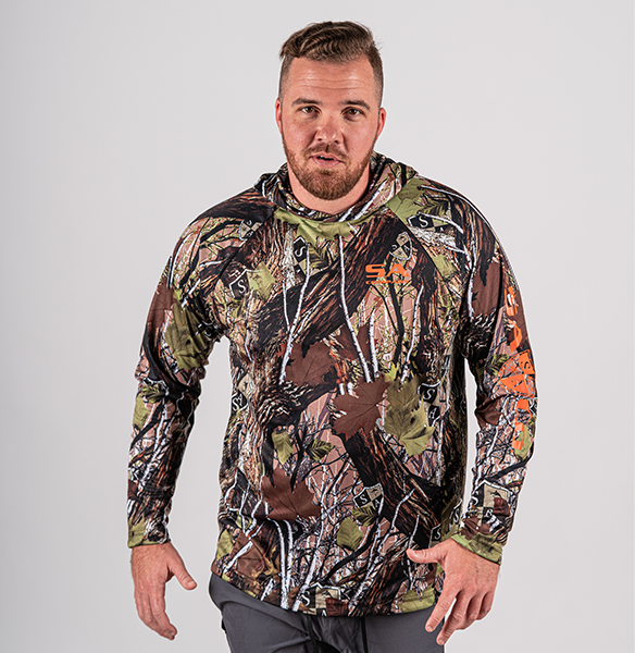 Long Sleeve Hooded PERFormance Long Sleeve | SA Camo Dregs