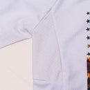 Girls Performance Long Sleeve W/ Mesh | White | Sunflower