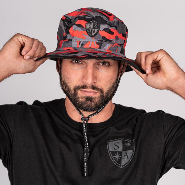 SA Bucket Hat | Fire Blackout Military Camo