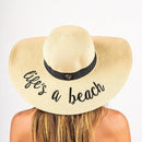 Floppy Straw Hat | Life's a Beach