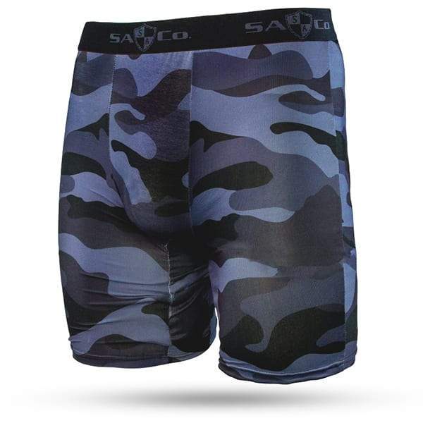 Boxer Briefs | Grey Military Camo