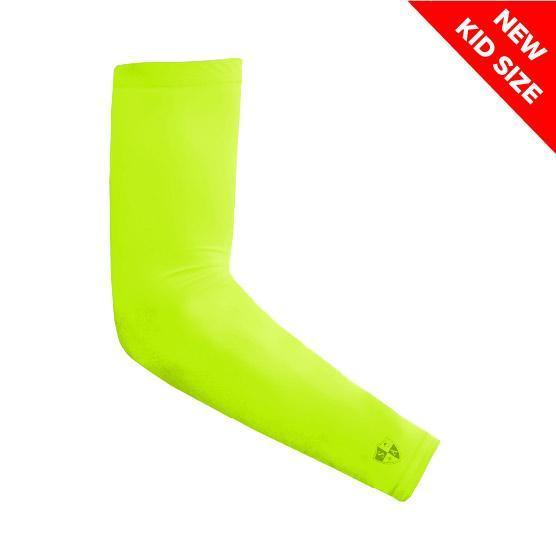 Kids Arm Shield | Neon Lime | Black Small Shield - SA Company 