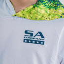 Kids Performance Long Sleeve W/ Mesh | White | 1 Sleeve-Mahi