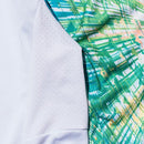Girls Performance Long Sleeve W/ Mesh | White | Rainbow