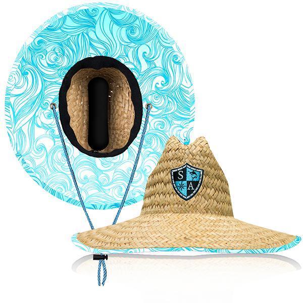 Kids Under Brim Straw Hat | Tidal Waves - SA Company 