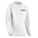 Cotton Long Sleeve | White | Bass Strike Zone