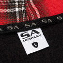 Hoodie Inner Lined | Flannel Red