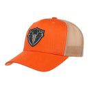SA Snapback Hat | Orange & Khaki | Sharpshot