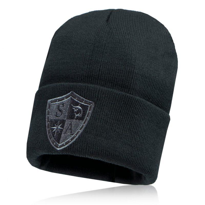 Kids SA Beanie | Black Shield - SA Company 