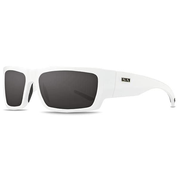 SA Sunglasses | Trakker | Gloss White | Smoke