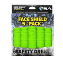 Face Shield® 5-Pack | Safety Green