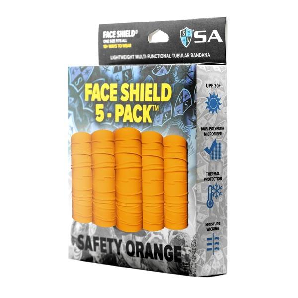 Face Shield® 5-Pack | Safety Orange