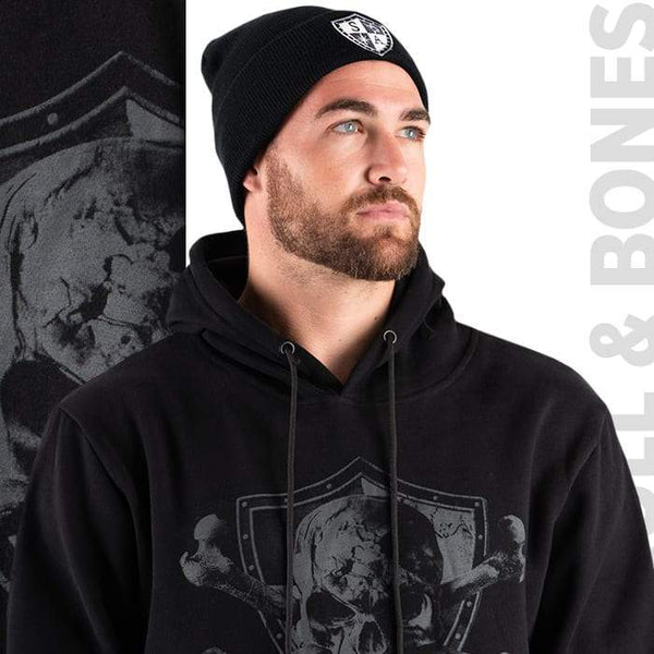 SA Hoodie | Blackout Sweatshirt | Skull & Bones