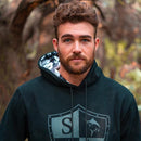 Hoodie Inner Lined | Snow Military Camo