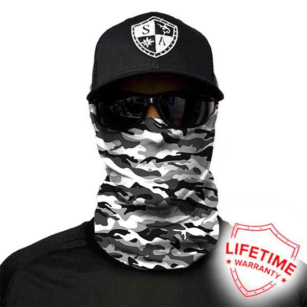 Face Shield® | Snow Military Camo