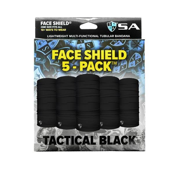 Face Shield® 5-Pack | Tactical Black