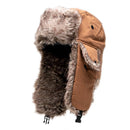 Trapper Hat | Canvas | Brown | Brown Fur