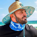 Under Brim Straw Hat | Tidal Waves