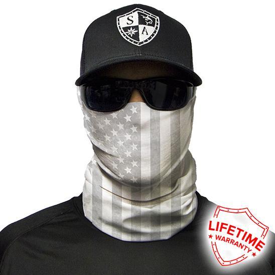 Face Shield® | Whiteout American Flag