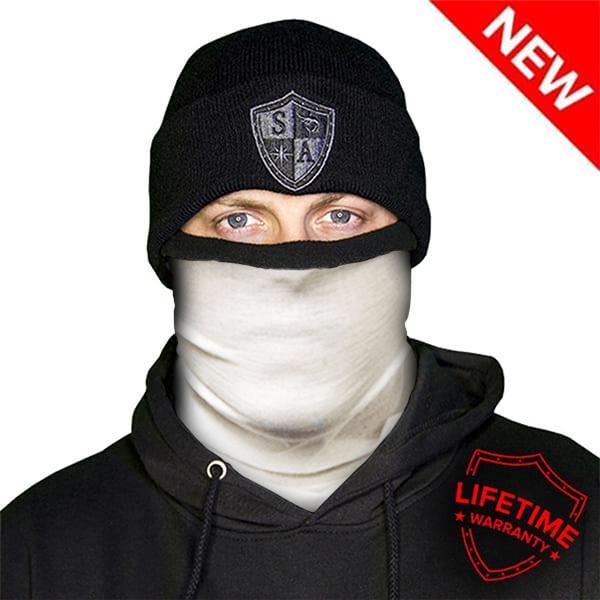 Frost Tech | Solid White Fleece Face Shield