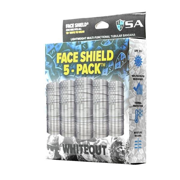 Face Shield® 5-Pack | Whiteout